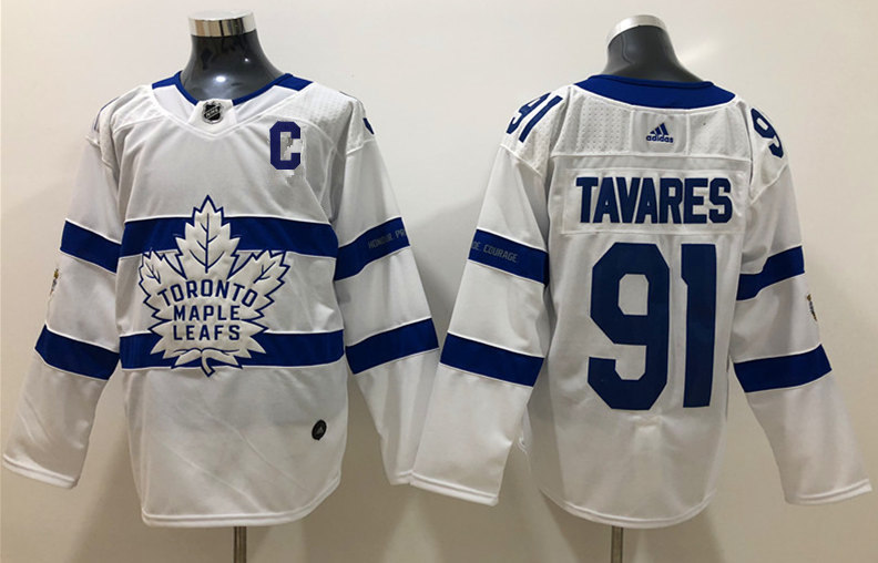 Mens Toronto Maple Leafs #91 John Tavares Fanatics White 2018 NHL Stadium Series Player Jersey Mens Toronto Maple Leafs #91 John Tavares Fanatics White 2018 NHL Stadium Series Player Jersey